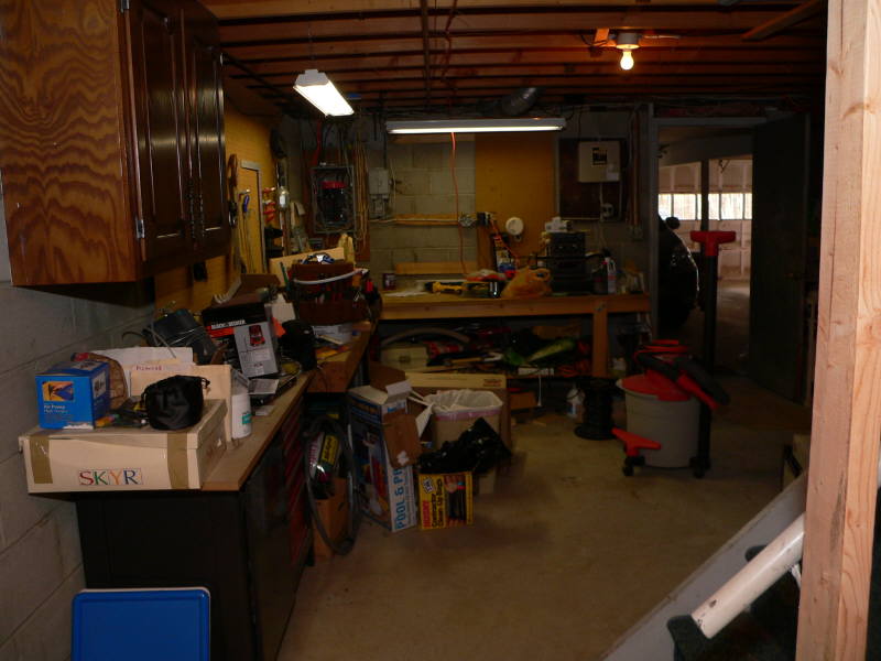 The Basement Before Remodeling